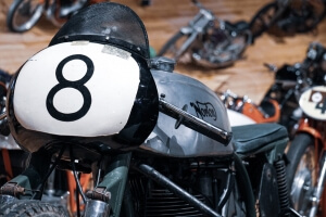 TOP Mountain Motorcycle Museum Hochgurgl/Tyrol: Exhibiton of legendary racing motorcycles