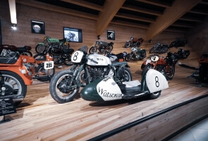 TOP Mountain Motorcycle Museum Hochgurgl/Tyrol: Exhibiton of legendary racing motorcycles