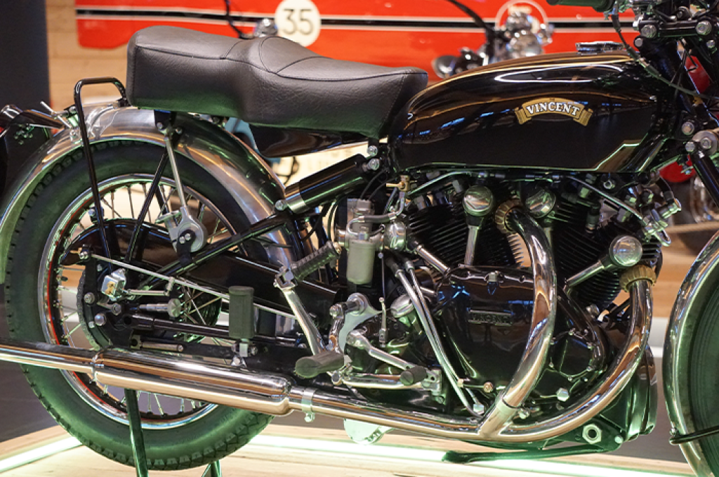 Vincent Black Shadow Series C  - ausgestellt im TOP Mountain Motorcycle Museum in Hochgurgl/Tirol